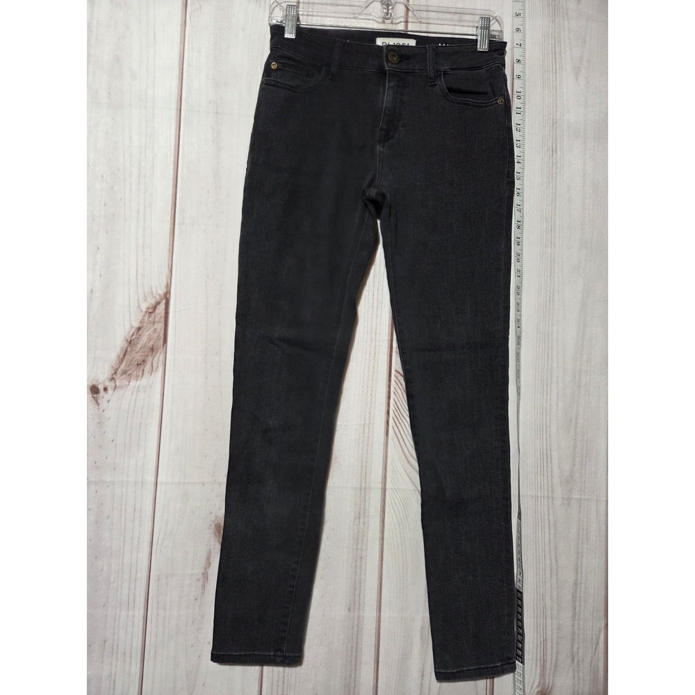 Ladies 25 DL1961‎ Marguax Instasculp Skinny Jeans Black Wash Denim Casual